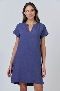Stacey Clothing: Naturals Dress Blueberry