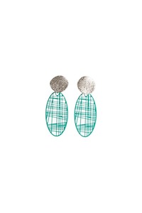 Accessories: Stilen Davina Earrings Forest