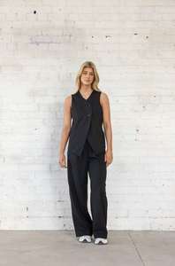 Stacey Clothing: Dressed Pursuit Vest Black