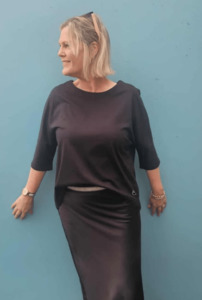 White on Black Fav Top Black