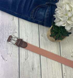 Stacey Clothing: Parisian Reflex Belt Pink