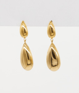 Stacey Clothing: Stella + Gemma Double Tear Drop Gold