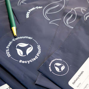 Mailer Bags: Ecopack SAMPLE PACK of Recycled Courier Bags
