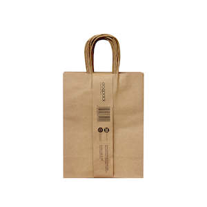 Ecopack Small Twisted Handle Paper Bags (1 Pack/25 Bags)