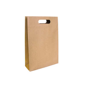 Ecopack Small Punched Out Handle Paper Bags (1 Pack/25 Bags)