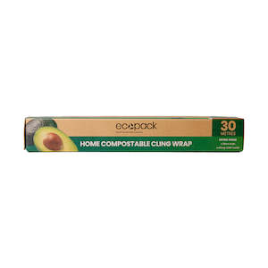 Ecopack Home Compostable Cling Wrap (1 box/30m)