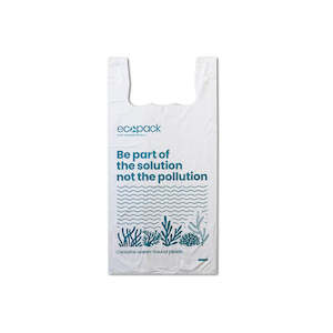 Bin Liners: Ecopack Large Recycled Plastic Bags (1 Carton/500 Bags)