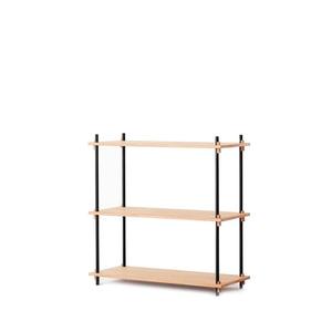 Moebe Shelving System - Low Oak