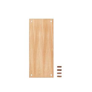 Scandinavian Furniture: Moebe Shelving System - Single Shelf Oak