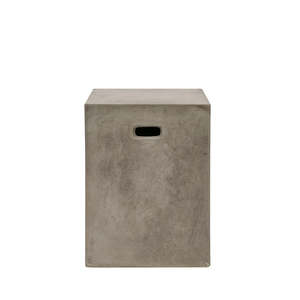 Stools: Concrete Square Stool