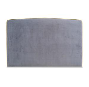Stacks Furniture Custom Headboards: King headboard in plush charcoal