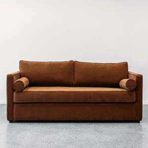 Custom Chanel Sofa: Chanel sofa in archive dusk