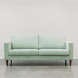 Custom Tango Sofa: Tango sofa in plush sea-foam