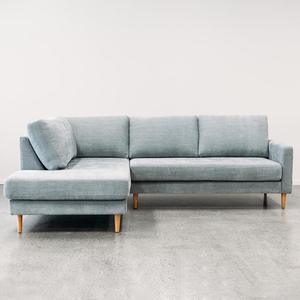 Custom Voyager Sofa: Voyager modular sofa in copeland cloud
