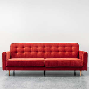 Custom Ventura Sofa: Ventura 3 seat sofa in orleans hibiscus