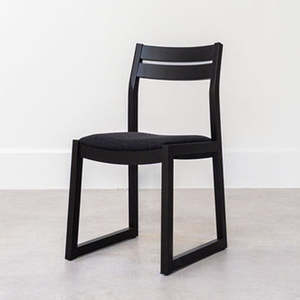Ghost Bay slatted dining chair