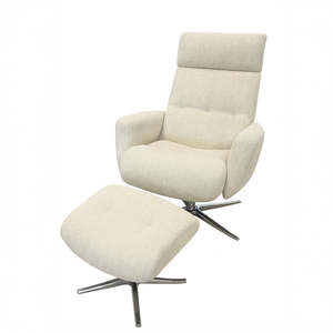 Img: IMG Space 3400 recliner and ottoman in pumice