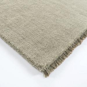 Sandringham NZ wool rug in fog
