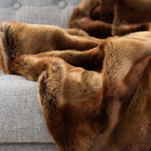 Warm & Rustic throw ( 7 colours)