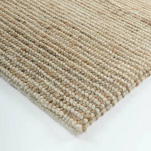 Lima jute & wool entrance mat in sand