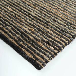 Lima jute & wool entrance mat in charcoal