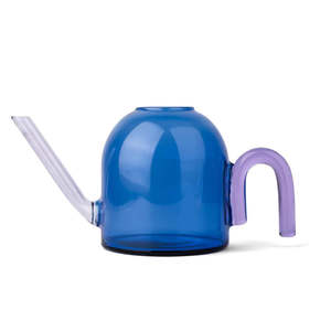 Glassware: Bubble Jug in Lilac & Cobalt