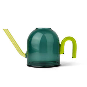 Glassware: Bubble Jug in Lime & Teal
