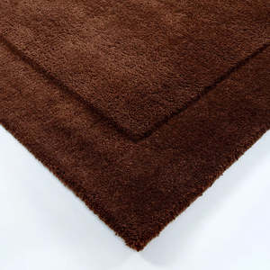 Norfolk rug in chocolate