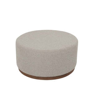 Hickory Large Ottoman in Beige