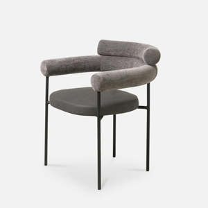 Alita Chairs Barstools: Alita dining chair in grey