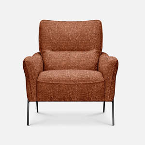 Vernon chair in rust