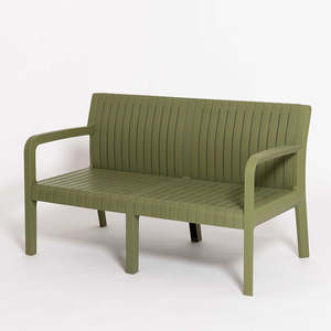 Story outdoor 2 seat sofa in olive