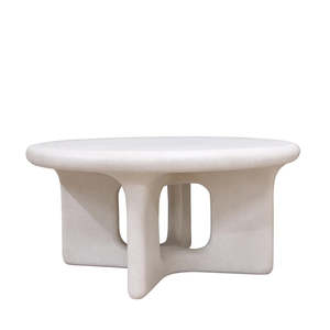 Yepa coffee table in matte linen