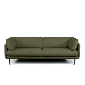 Clara Sofas: Clara 2 seat sofa in olive fabric