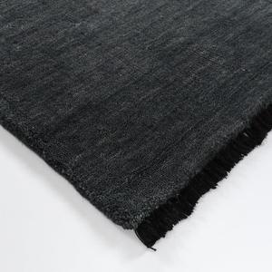 Sandringham: Sandringham NZ wool rug in storm blue