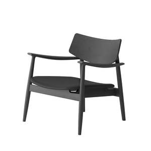 Alta Leisure chair in black and black leather