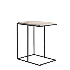 Pre Order 1: Dion marble side table | Beige
