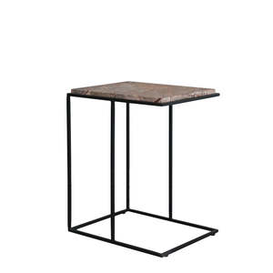 Dion marble side table | Forest floor