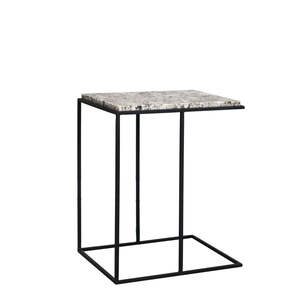 Dion marble side table | Alaska