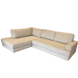 Cloud Modular sofa and corner chaise in Entwine Granite