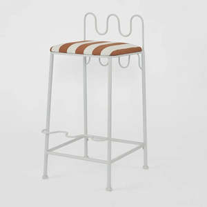 Outdoor Furniture: Wira outdoor counter stool |Terracotta