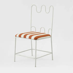 Wira outdoor dining chair |Terracotta