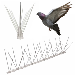 Products: Anti-Pigeon Spikes Pigeon Deterrent Spike Strips Pigeon Repellent Spikes