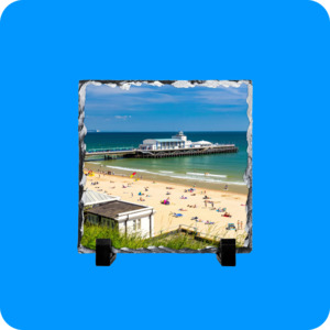 Sublimation Printed: Photo Plate Slate 19cm x 19cm