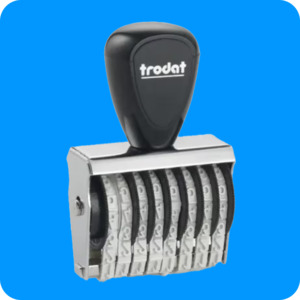 Hand Stamps: 1538 3mm 8 Band