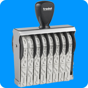 Hand Stamps: 15158 15mm 8 Band