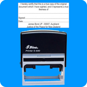 Specialty Stamps: JPAS-5 S830 75mm x 38mm