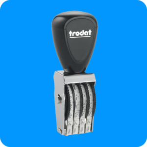 Hand Stamps: 1544 4mm 4 Band