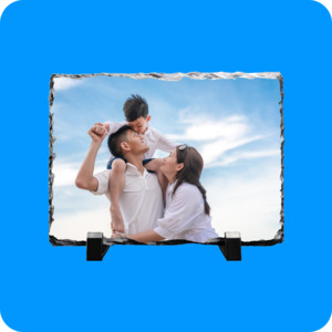 Sublimation Printed: Photo Plate Slate 19cm x 14cm