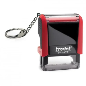 Products: Trodat Rectangular Stamp 26x9mm With Keyring - Stamps Plus